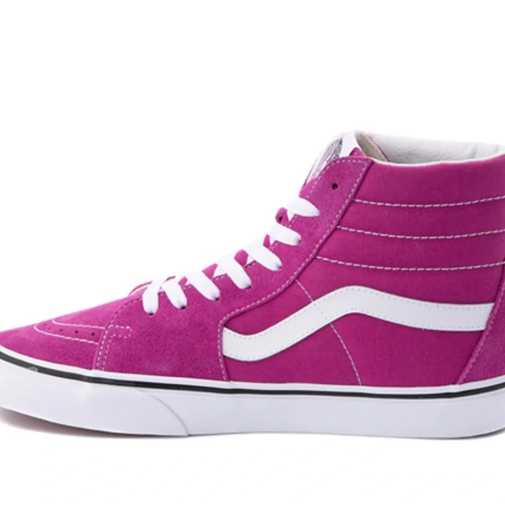Vans Sk8-Hi Skate Shoe - Fuchsia Red - Picture 7 of 9